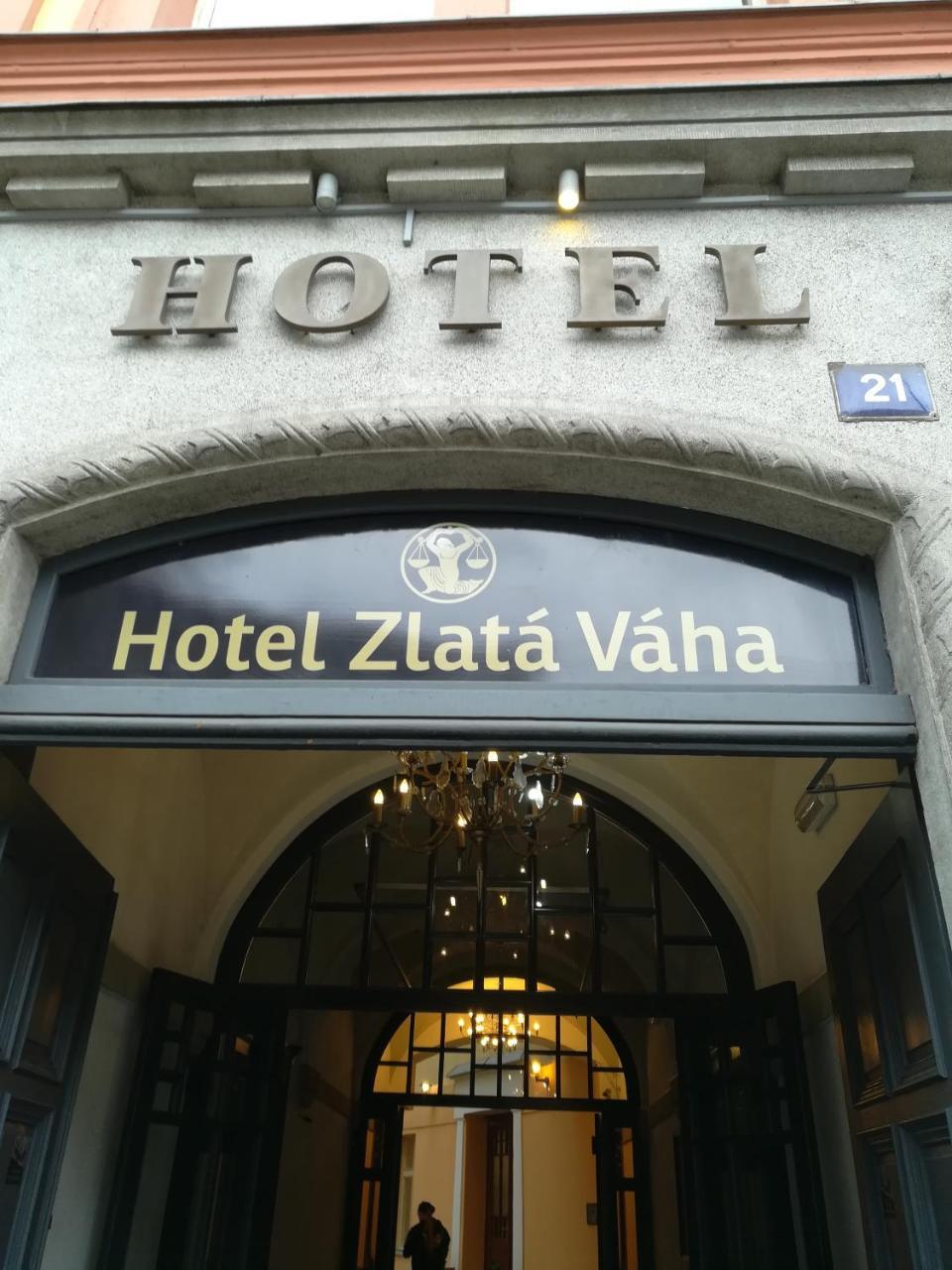 Hotel Zlata Vaha Prague Exterior photo